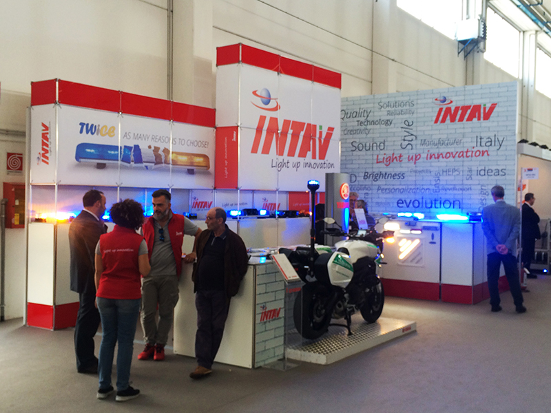 Foto estrutura modular Quadra Kube 1 Fastand accessori stand fiera
