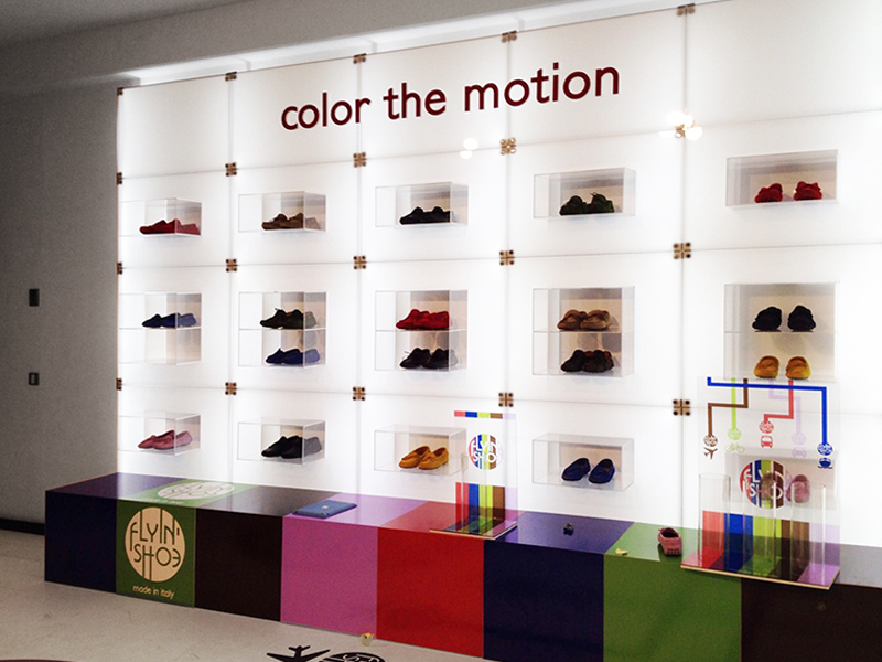 Montagem de Stand de feira Quadra Mono 10 Fastand accessori stand fiera