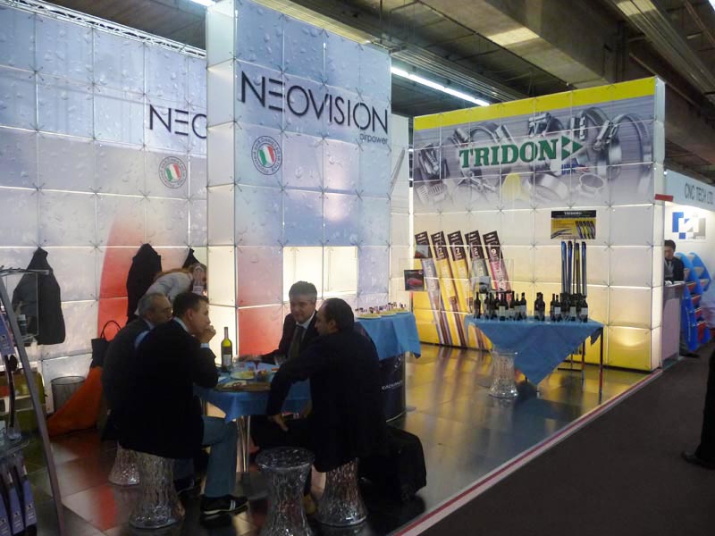 Foto estrutura modular Quadra Kube 10 Fastand accessori stand fiera