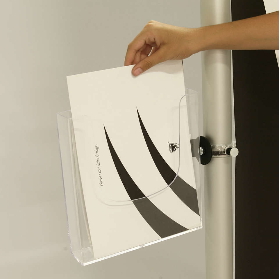 accessorio-lineo-poratadepliantsA4 murs d'images portables