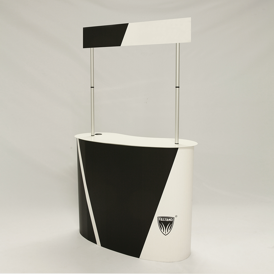 desk-crowner-portatile-stand-fiera1 balcão de receção portátil nuvola com letreiro gráfico