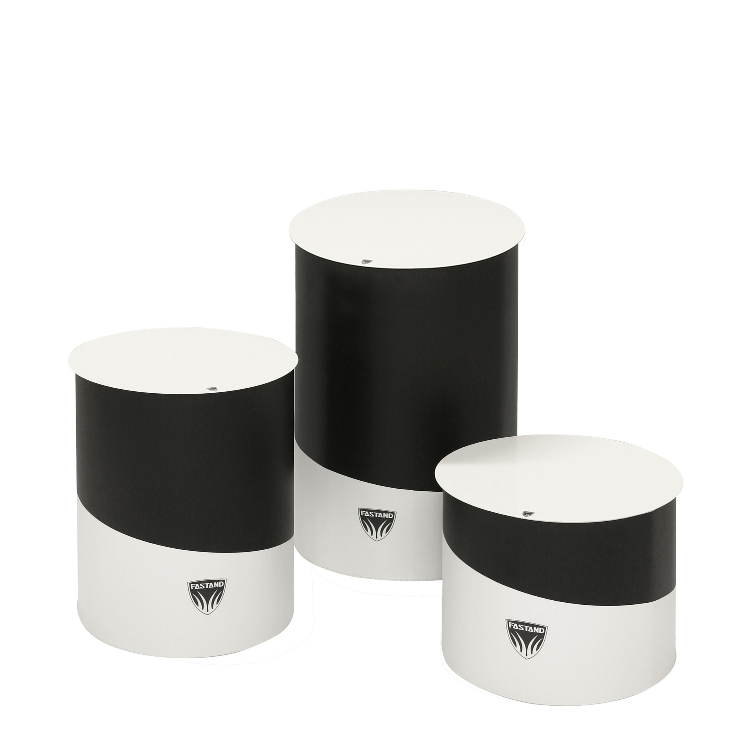 expositor portátil circular