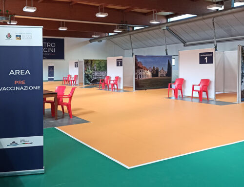 Ambulatório móvel para vacinas Covid