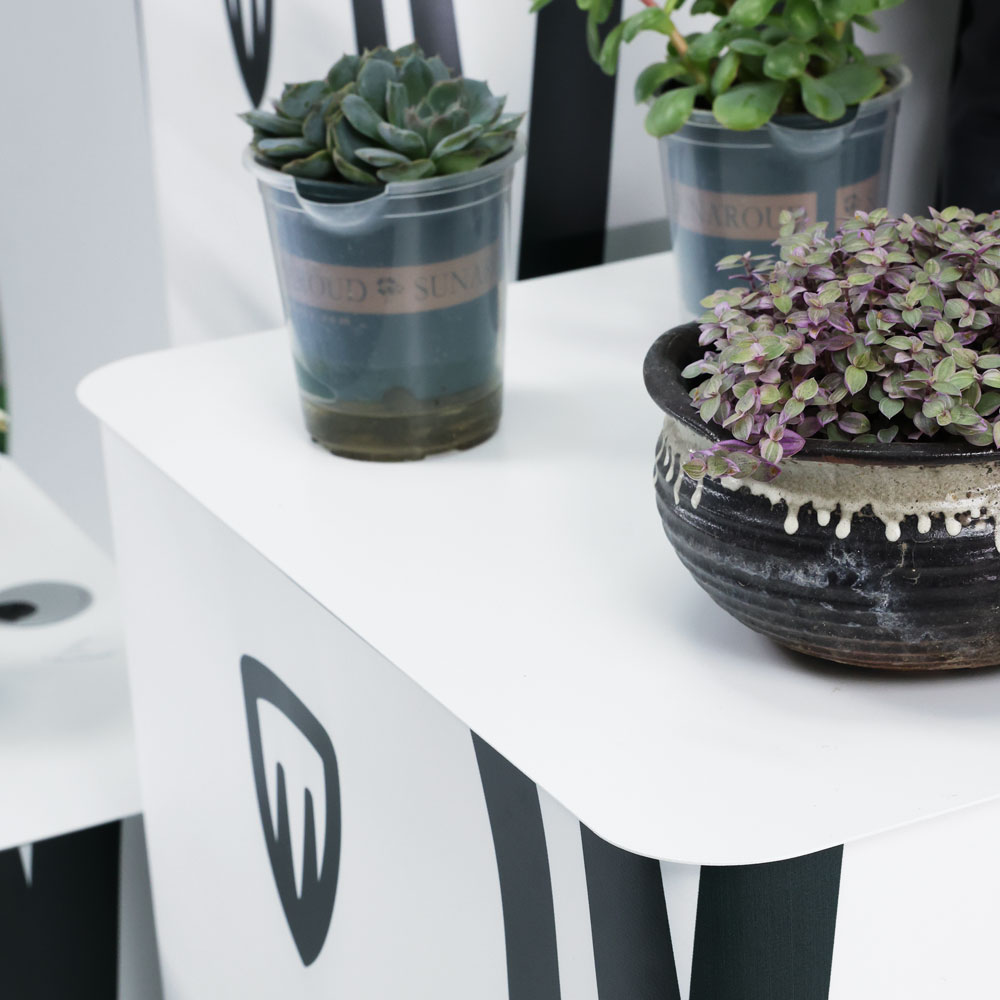 expositor retangular