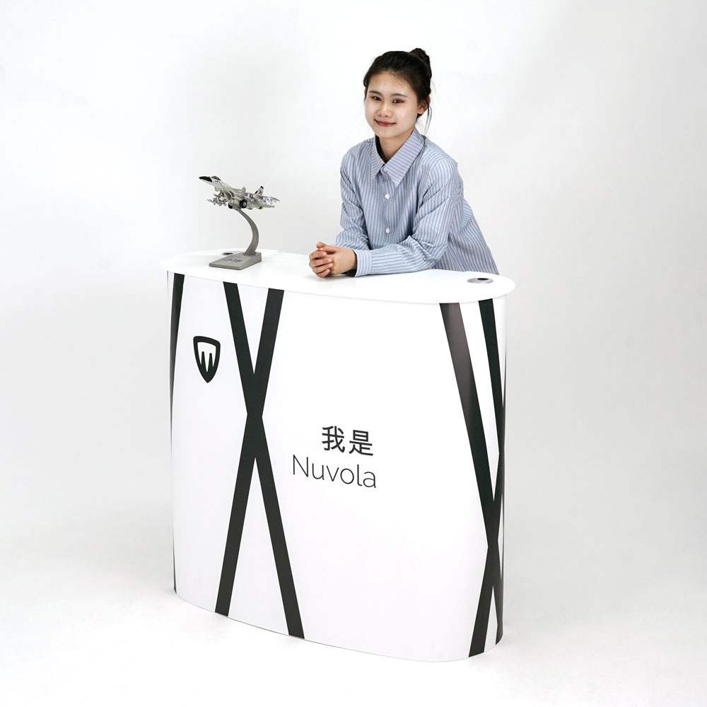 NUVOLA-FRONTE gaveta extraível do balcão de receção portátil nuvola