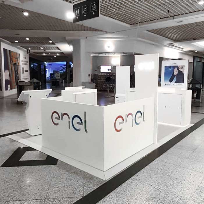 cc4 stand permanenti per centro commerciale