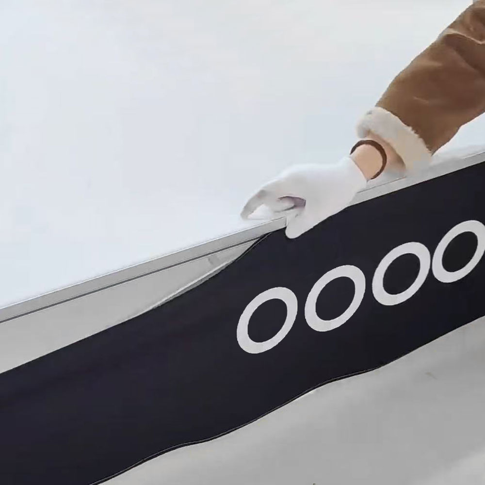 Fixação de lona pop-up