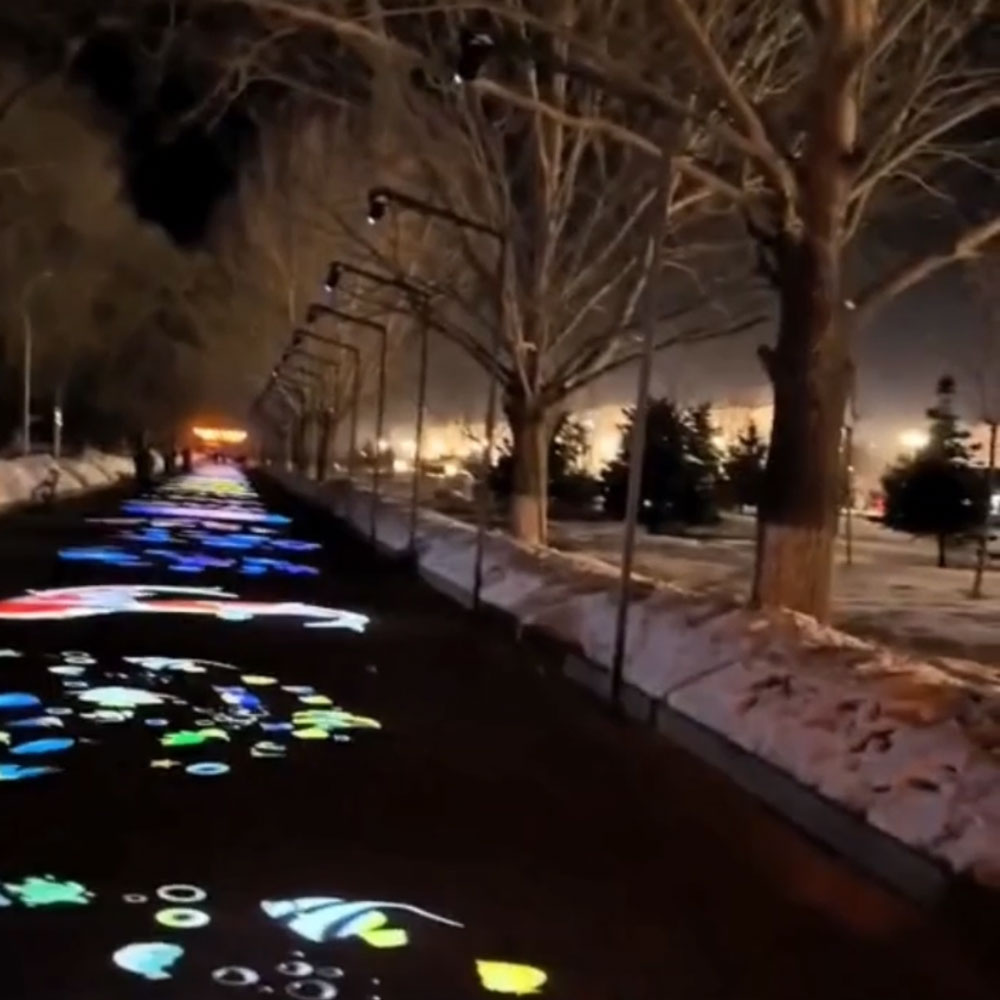 LEDs com controlo computadorizado