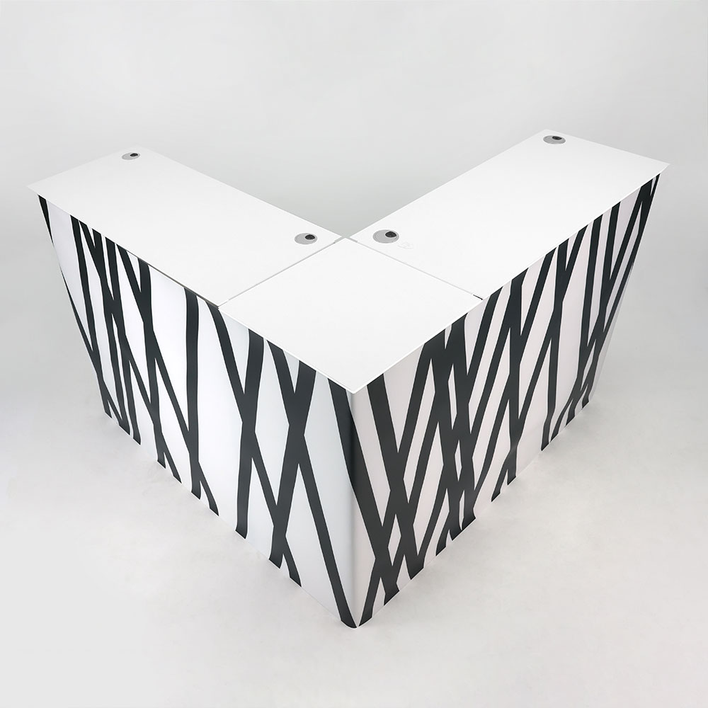 balcão linear modular