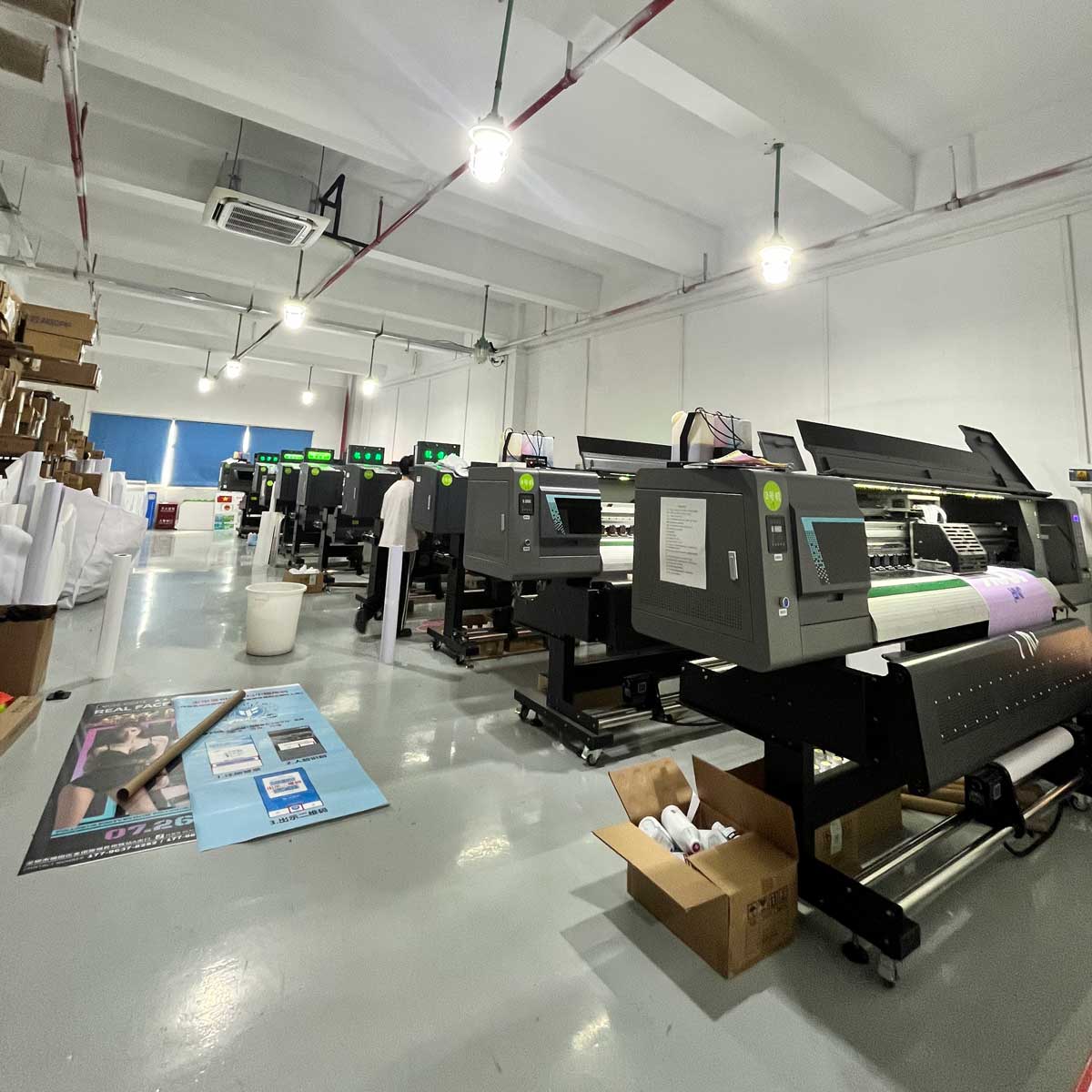 maquinaria de impressão