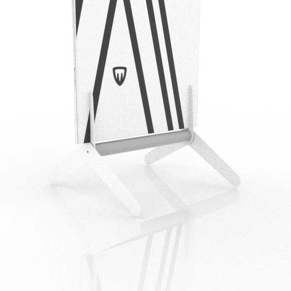 2 base de suporte para painel