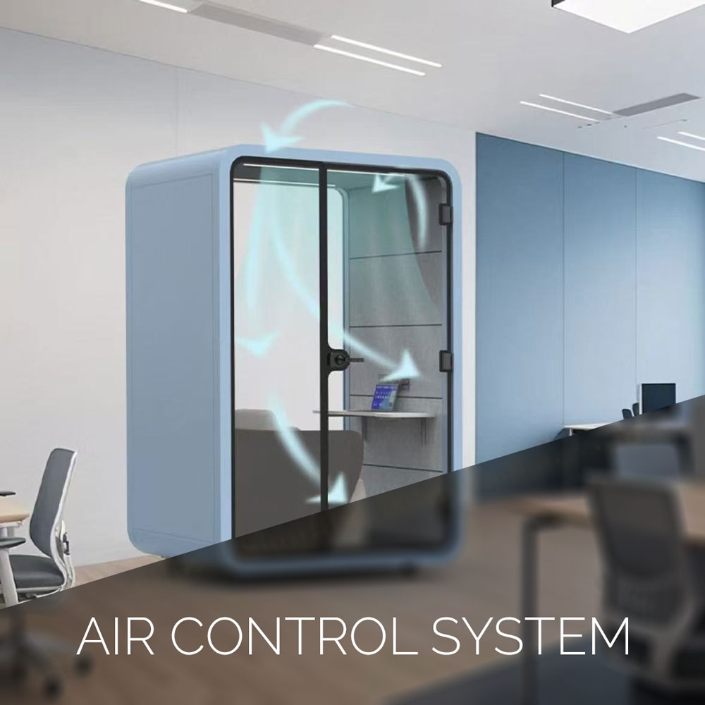 Escritórios móveis insonorizados