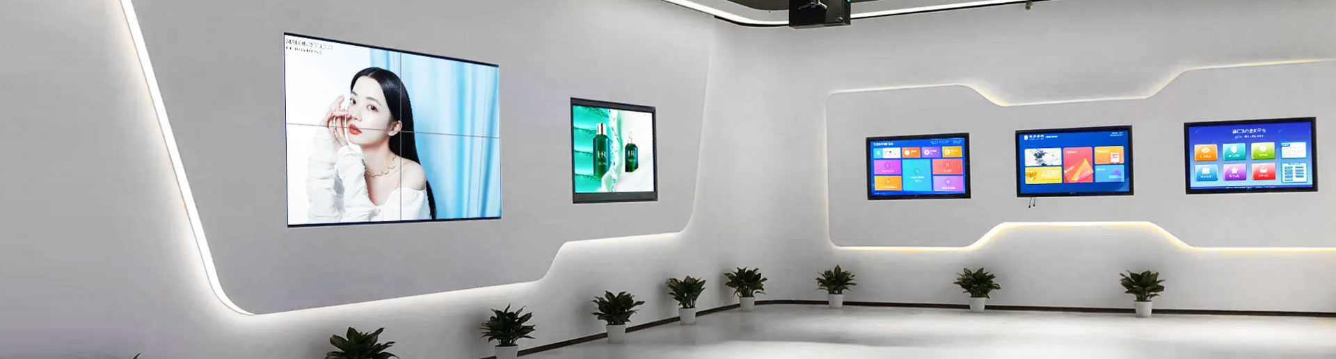 presenat Ecrãs táteis com controlo remoto