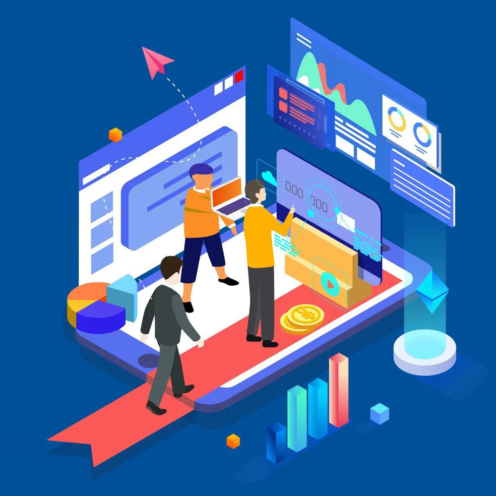 stand de feira com prateleiras e nichos de exposição