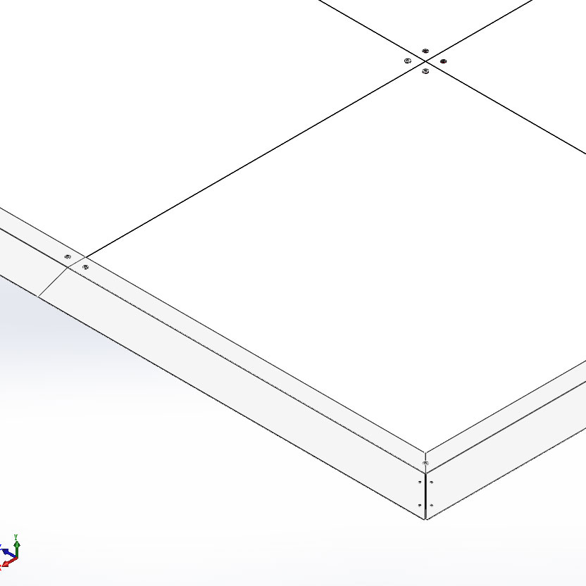 SPAZIO-1 piso modular para estande
