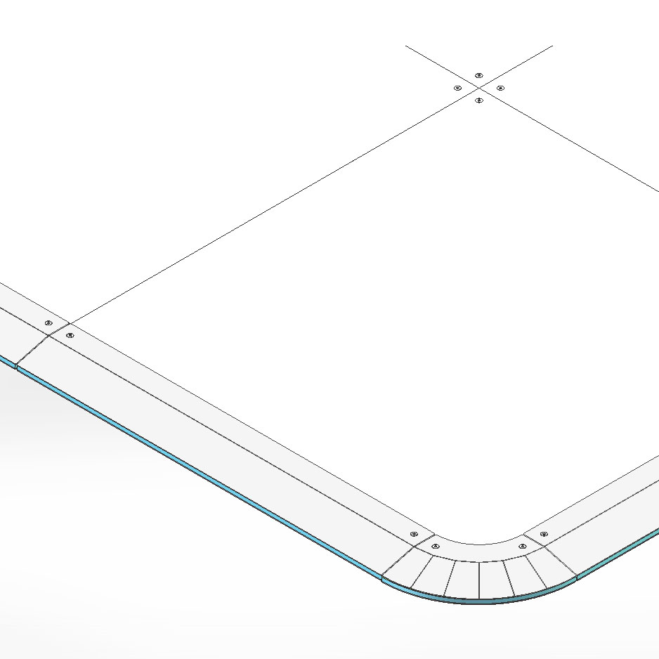 SPAZIO3LED piso modular