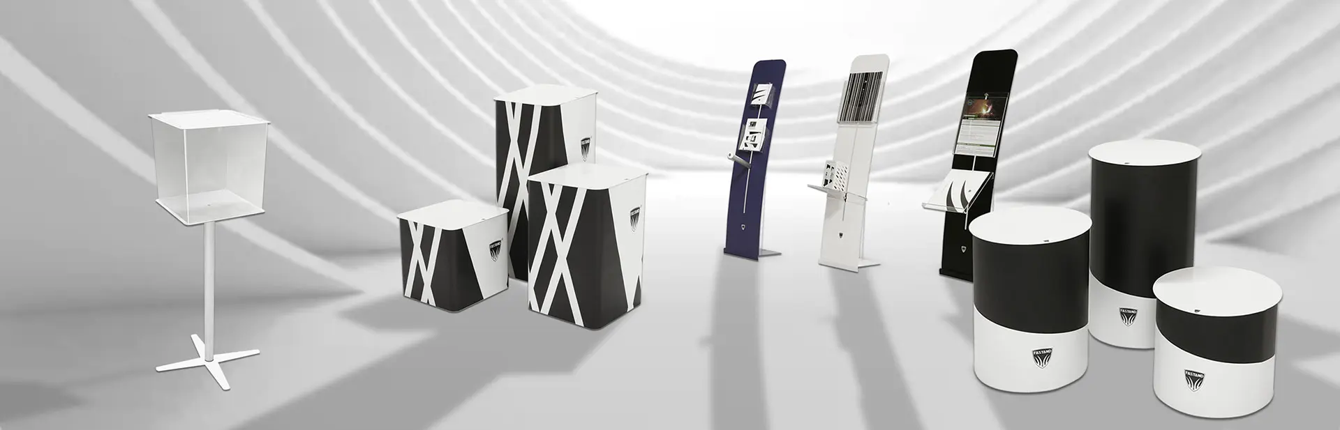 Página inicial 7 stands portáteis