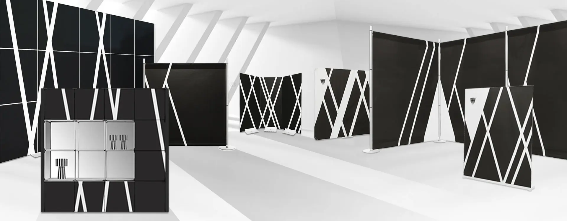 Página inicial 4 stands portáteis